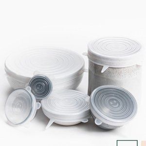 altCooking Hub Set of 6 Silicone Stretch Lids